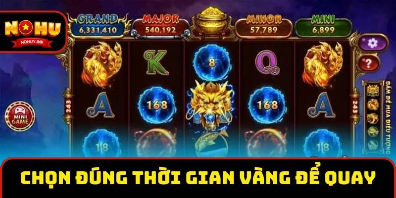 Cần chọn đúng thời gian vàng để quay Cần chọn đúng thời gian vàng để quay