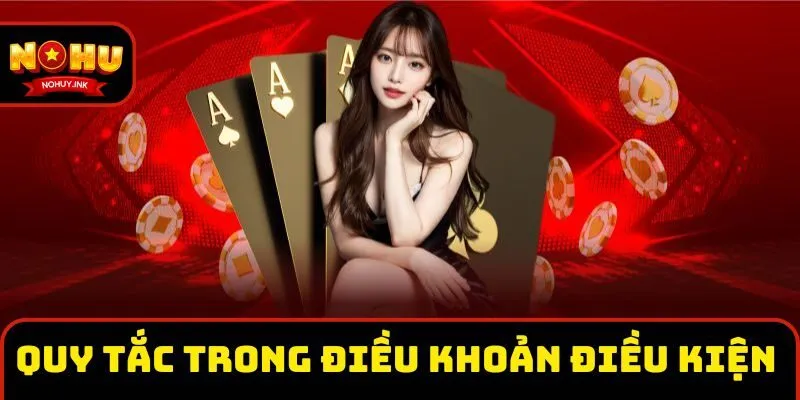 Quy tắc chính trong điều khoản điều kiện Nohu Quy tắc chính trong điều khoản điều kiện Nohu