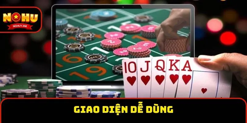 Giao diện dễ dùng cả trên máy tính và điện thoại Giao diện dễ dùng cả trên máy tính và điện thoại